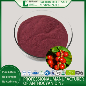 Red bean and bilberry fruit powder
